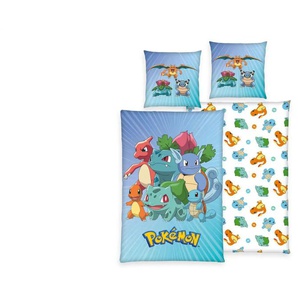 Bettwäsche-Set Pokémon | mehrfarbig | 135 cm | 1 cm |