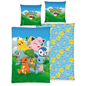 Bettwäsche-Set Pokémon - mehrfarbig - Materialmix - 135 cm - 1 cm | Möbel Kraft