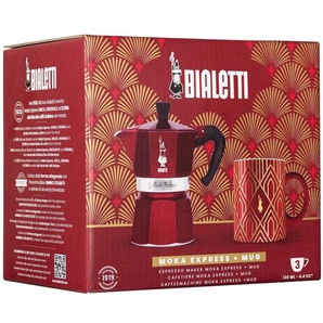 Bialetti Moka Express Dco Glamour - 3 cups  1 mug