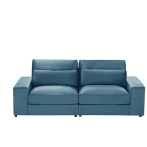 Big Sofa  Branna ¦ blau ¦ Maße (cm): B: 232 H: 88 T: 120