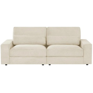 Big Sofa  Branna - creme - Materialmix - 232 cm - 88 cm - 120 cm | Möbel Kraft