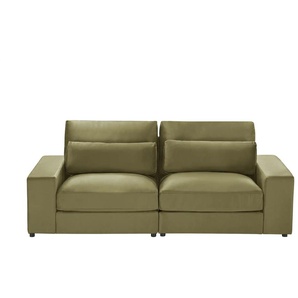 Big Sofa  Branna ¦ grün ¦ Maße (cm): B: 232 H: 88 T: 120