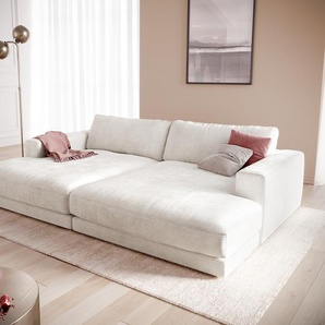 Big-Sofa Cubico 290x170 cm Cord Beige, Big Sofas