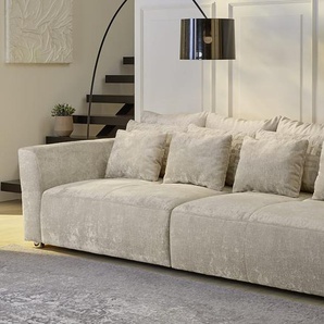 Big Sofa Gulliver, beige, inkl. Kissen