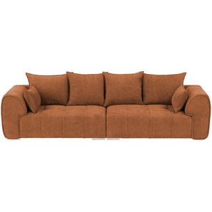 Big Sofa London - orange - Materialmix - 316 cm - 72 cm - 112 cm | Möbel Kraft