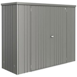 Biohort Geräteschrank 3, 227 x 83 cm Quarzgrau metallic