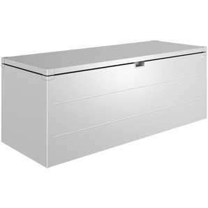 Biohort Kissenbox, Silber, Metall, 207x81x80 cm, rostfrei, wetterbeständig, Aufbewahrung & Schutzhüllen, Gartenboxen