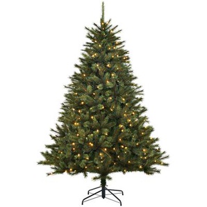 Künstlicher Weihnachtsbaum Vail grün 155 cm, mit LED-Beleuchtung