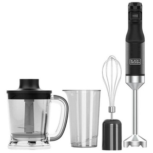 Black  Decker Stabmixer Hand Blender 1500W Black Accessories - 1500 W