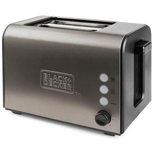 Black  Decker Toaster Toaster 2-Slice Brushed Steel