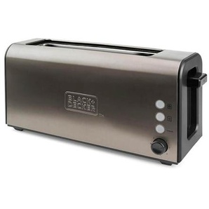 Black  Decker Toaster Toaster Long Slot Brushed