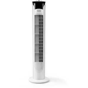 Black  Decker Tower Fan White 81cm