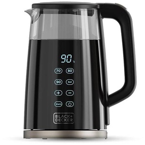 Black  Decker Wasserkocher Kettle Glass Black 17L - Schwarz - 2200 W