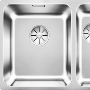 BLANCO Edelstahlspüle SOLIS 340/180-U Küchenspülen zum wechselseitigen Einbau geeignet Gr. Hauptbecken links, grau (edelstahl) Küchenspülen