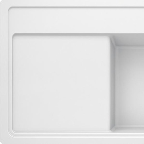 BLANCO Küchenspüle ZENAR 45 S-F Küchenspülen Mit Ablauffernbedienung Gr. Hauptbecken rechts, weiß Küchenspülen