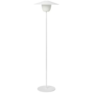 Blomus AUßENSTEHLEUCHTE Ani Lamp, Weiß, Metall, 34x121x34 cm, Lampen & Leuchten, Aussenbeleuchtung, Aussenleuchten