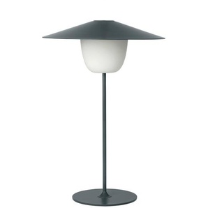 Blomus Led-Laterne ANI Lamp, Anthrazit, Metall, 49 cm, Dekoration, Windlichter & Laternen, Laternen