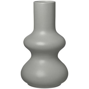 Blomus Vase Renca, Taupe, Keramik, 30 cm, Grüner Punkt, Dekoration, Vasen, Keramikvasen