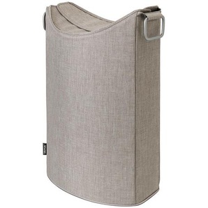 Blomus Wäschesammler Frisco Lounge, Altrosa, Metall, Textil, 65 L, 45x67x28 cm, faltbar, Badaccessoires, Wäschesäcke & Tonnen