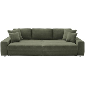 bobb Big Sofa  Arissa de Luxe ¦ grün ¦ Maße (cm): B: 292 H: 84 T: 120