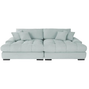 bobb Big Sofa  Hella ¦ blau ¦ Maße (cm): B: 310 H: 96 T: 203