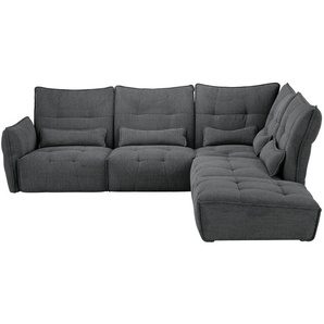 Ecksofa  Jeaneva ¦ grau ¦ Maße (cm): B: 320 H: 101 T: 275