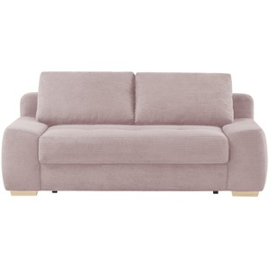 bobb Einzelsofa  Eleny de Luxe II ¦ rosa/pink ¦ Maße (cm): B: 210 H: 96 T: 108