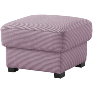 bobb Hocker mit Boxspringpolsterung  Lisa de Luxe ¦ lila/violett ¦ Maße (cm): B: 61 H: 47 T: 61