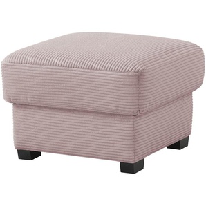 bobb Hocker mit Boxspringpolsterung  Lisa de Luxe ¦ rosa/pink ¦ Maße (cm): B: 61 H: 47 T: 61