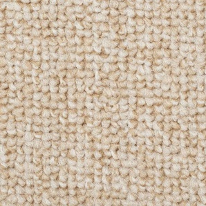 BODENMEISTER Teppichboden Baltic, Schlinge - meliert Teppiche Wohnzimmer, Schlafzimmer, Kinderzimmer, Breite 400500 cm Gr. B: 400cm, 5mm, L: 500cm, weiß (weiß beige)