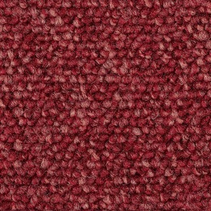 BODENMEISTER Teppichboden Baltic, Schlinge - meliert Teppiche Wohnzimmer, Schlafzimmer, Kinderzimmer, Breite 400500 cm Gr. B: 400cm, 5mm, L: 850cm, rot