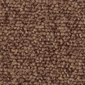 BODENMEISTER Teppichboden Baltic, Schlinge - meliert Teppiche Wohnzimmer, Schlafzimmer, Kinderzimmer, Breite 400500 cm Gr. B: 500cm, 5mm, L: 350cm, braun