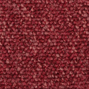 BODENMEISTER Teppichboden Baltic, Schlinge - meliert Teppiche Wohnzimmer, Schlafzimmer, Kinderzimmer, Breite 400500 cm Gr. B: 500cm, 5mm, L: 550cm, rot