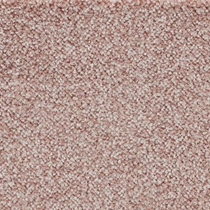 BODENMEISTER Teppichboden Juno, Velours - meliert Teppiche Wohnzimmer, Schlafzimmer, Kinderzimmer, Breite 400500 cm Gr. B: 500cm, 8,5mm, L: 500cm, rosa (dunkel-rosa)