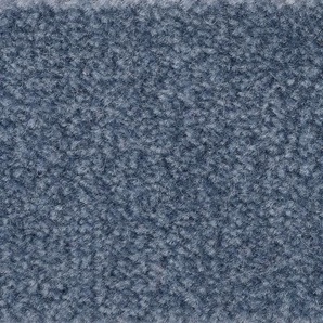 BODENMEISTER Teppichboden Jupiter, Velours - meliert Teppiche Wohnzimmer, Schlafzimmer, Kinderzimmer, Breite 400500 cm Gr. B: 400cm, 7,5mm, L: 200cm, blau