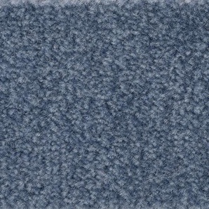 BODENMEISTER Teppichboden Jupiter, Velours - meliert Teppiche Wohnzimmer, Schlafzimmer, Kinderzimmer, Breite 400500 cm Gr. B: 500cm, 7,5mm, L: 300cm, blau