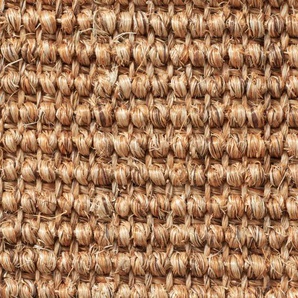 BODENMEISTER Teppichboden Mara Teppiche Sisal, Wohnzimmer, Schlafzimmer, Kinderzimmer, Breite 400 cm Gr. B: 400cm, 5mm, L: 240cm, braun (natur braun)