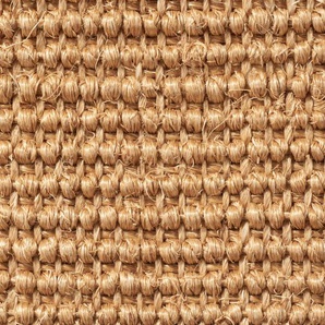 BODENMEISTER Teppichboden Mara Teppiche Sisal, Wohnzimmer, Schlafzimmer, Kinderzimmer, Breite 400 cm Gr. B: 400cm, 5mm, L: 660cm, braun (natur hell-braun)