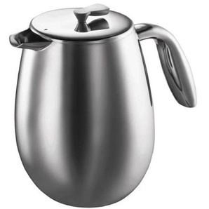 BODUM - COLUMBIA French press Stainless Steel - 12 cup 15 L - Mat Crome