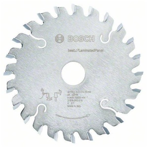 Bosch Circular Saw Blade 120 x 22 x 20 mm 24T Best for Laminated Panel