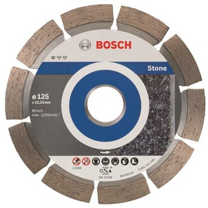 Bosch DIAMANTSKIVE STONE 125MM 10STK PROF