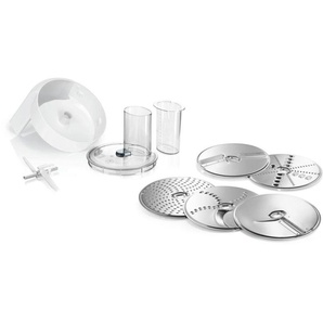 BOSCH Durchlaufschnitzler Lifestyle Set VeggieLove MUZ5VL1, Zubehör für Bosch Küchenmaschinen der Reihe MUM5