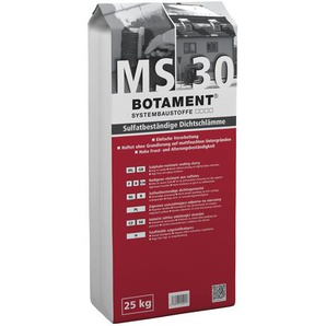 Botament Renovation MS 30 Sulfatbeständige Dichtschlämme 25 KG - SALE