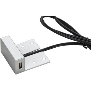 Boxi 2er Universal-Doppel-USB-Set Boxi - silber - Materialmix | Möbel Kraft