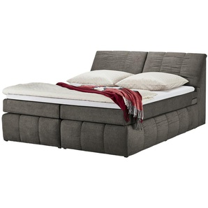 Boxspringbett  Lady ¦ grau ¦ Maße (cm): B: 191 H: 109