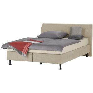 vanDoorn Boxspringbett  Earl ¦ beige ¦ Maße (cm): B: 200 H: 108