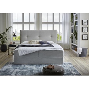 Boxspringbett Latchford mit Topper und Bettkasten