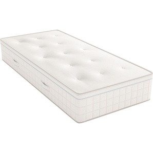 Boxspringmatratze SCHLARAFFIA Matratze Air Boxspring mit Topper, in 90x200 cm und weiteren Größen Matratzen Gr. 2 (0 kg - 80 kg), B/H/L: 80 cm x 33 cm x 220 cm, Polyester Bezug, Material oben: Viskose-Kunstfaser Material unten: Viskose-Kunstfaser, 1 St.,