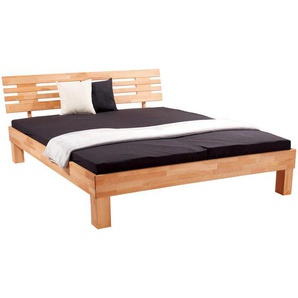 Boxxx Bett, Kernbuche, Holz, Kernbuche, massiv, 160x200 cm, Schlafzimmer, Betten, Futonbetten