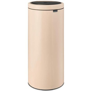 Brabantia Abfalleimer Touch Bin, Beige, Metall, 30 l, 29.3x67.9x38 cm, Küchen, Küchenausstattung, Mülleimer